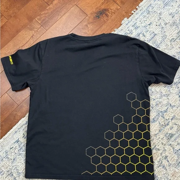 Yarbo Men’s 2XL Graphic T-Shirt Black Streetwear Tech Logo Tee - Picture 3 of 3